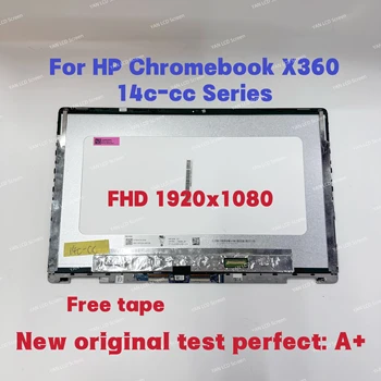 FHD ЖК-дисплей с сенсорным экраном В сборе для HP Chromebook X360 серии 14c-cc 14c-cc0060ng 14c-cc0010ca NV140FHM-N4T V8.0
